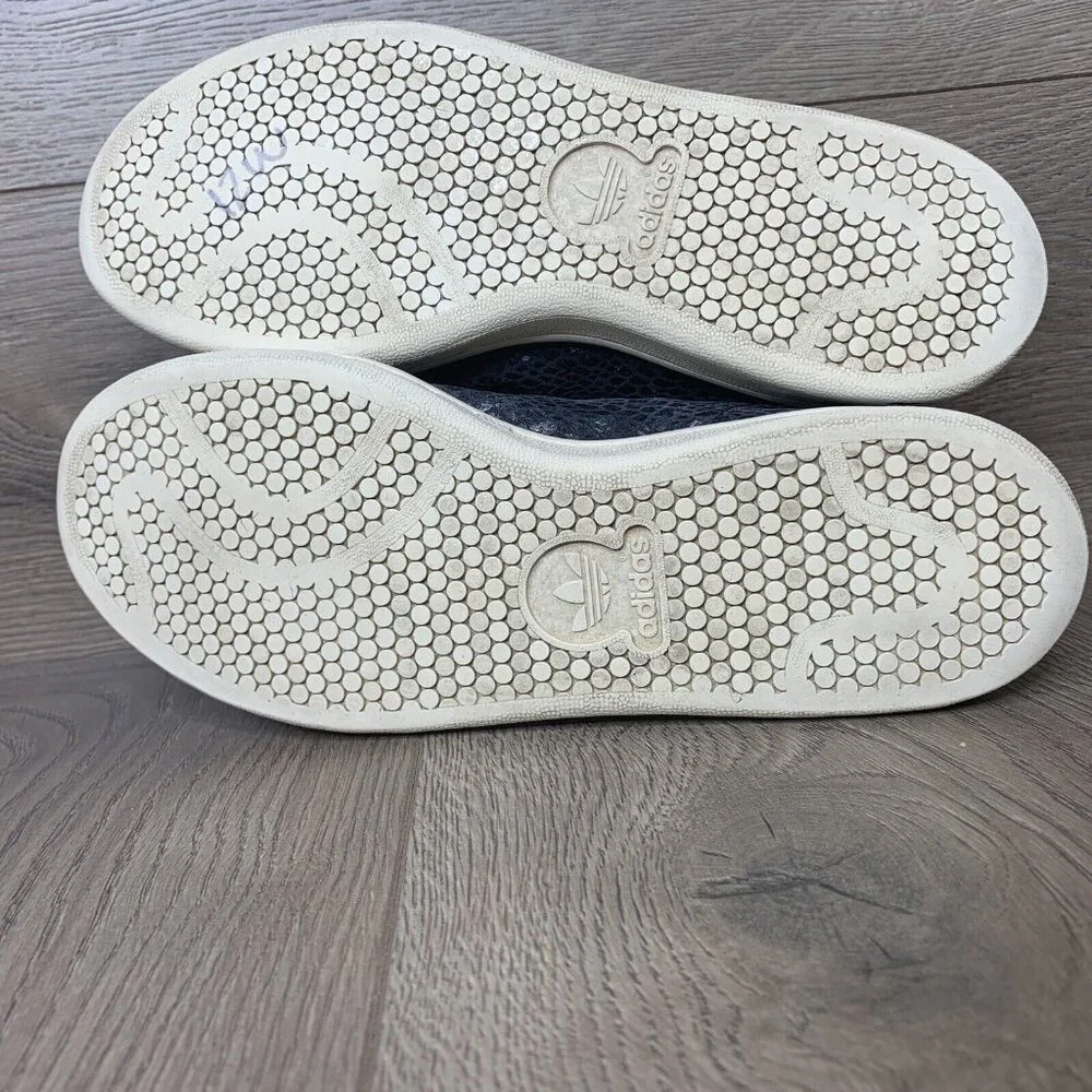 Adidas Stan Smith Womens Size 6.5 Original Black Reptile Snakeskin - Picture 6 of 10